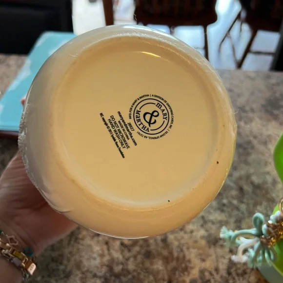 Blessed White Ceramic Food Storage Jar - Picture 5 of 5